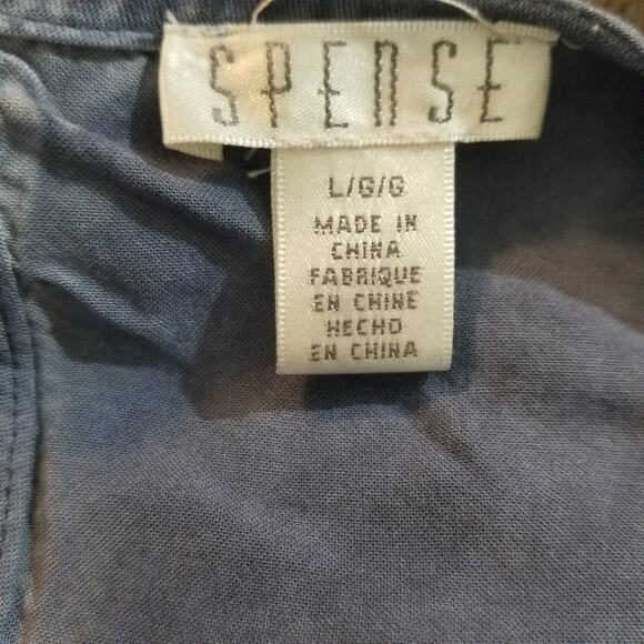 SPENSE‎ bell sleeve blouse sz large - Picture 6 of 13